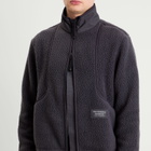 Pas Normal Studios Men's Off-Race Pile Fleece Jacket in Steel