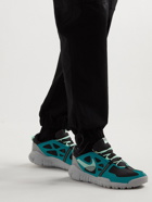 Nike - Free Terra Vista Leather, Canvas and Mesh Sneakers - Blue