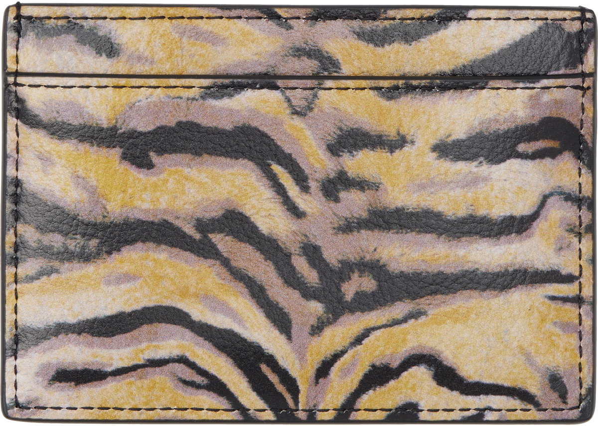 Kenzo Yellow Kenzo Paris 'KENZO Tiger' Card Holder