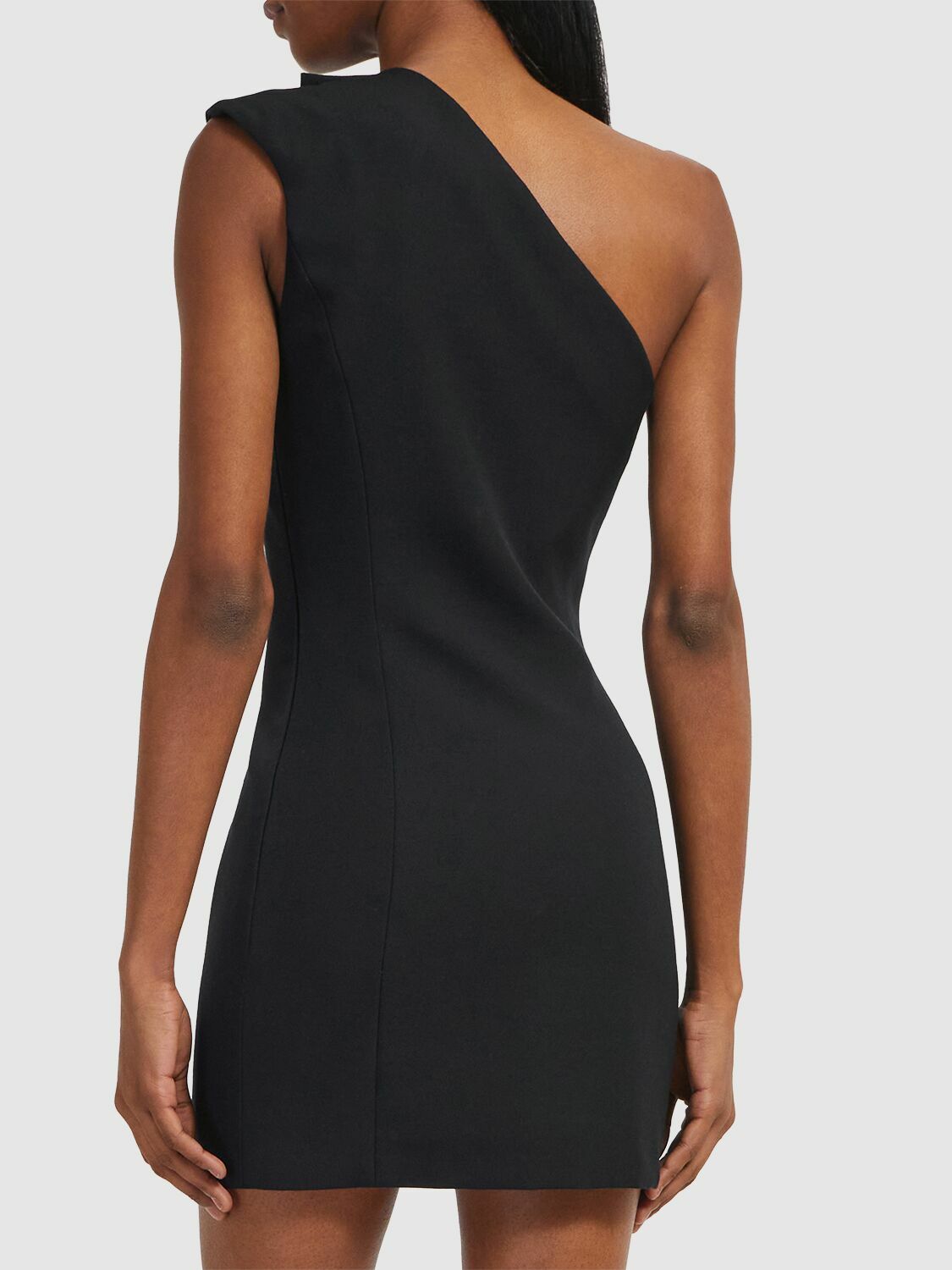 ワンピース BALMAIN BLACK WOOL MINI DRESS Virgin wool minidress in black - Balmain | Mytheresa