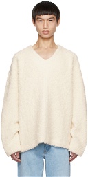 Séfr White Ezra Sweater