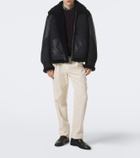 Ralph Lauren Purple Label Lutton shearling-lined leather jacket