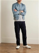 Paul Smith - Cotton and Ramie-Blend Bomber Jacket - Blue