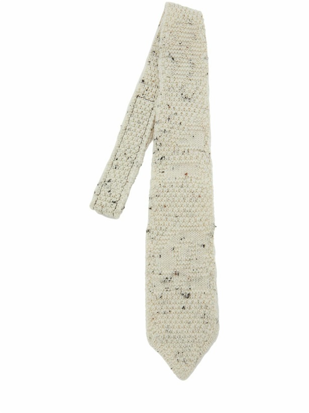 Photo: BOTTEGA VENETA - Graphic Multistitch Wool Tie