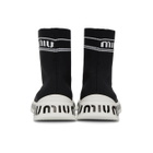 Miu Miu Black Sock Sneakers