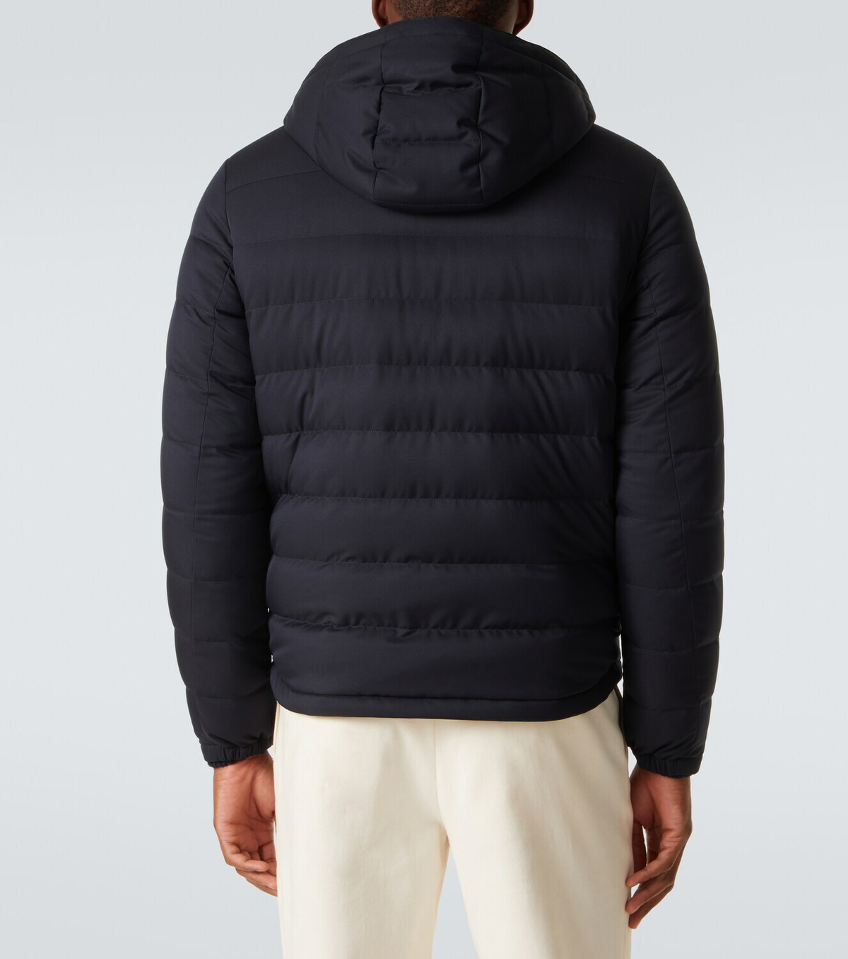 Zegna Technical twill down jacket