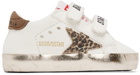 Golden Goose Baby White School Sneakers