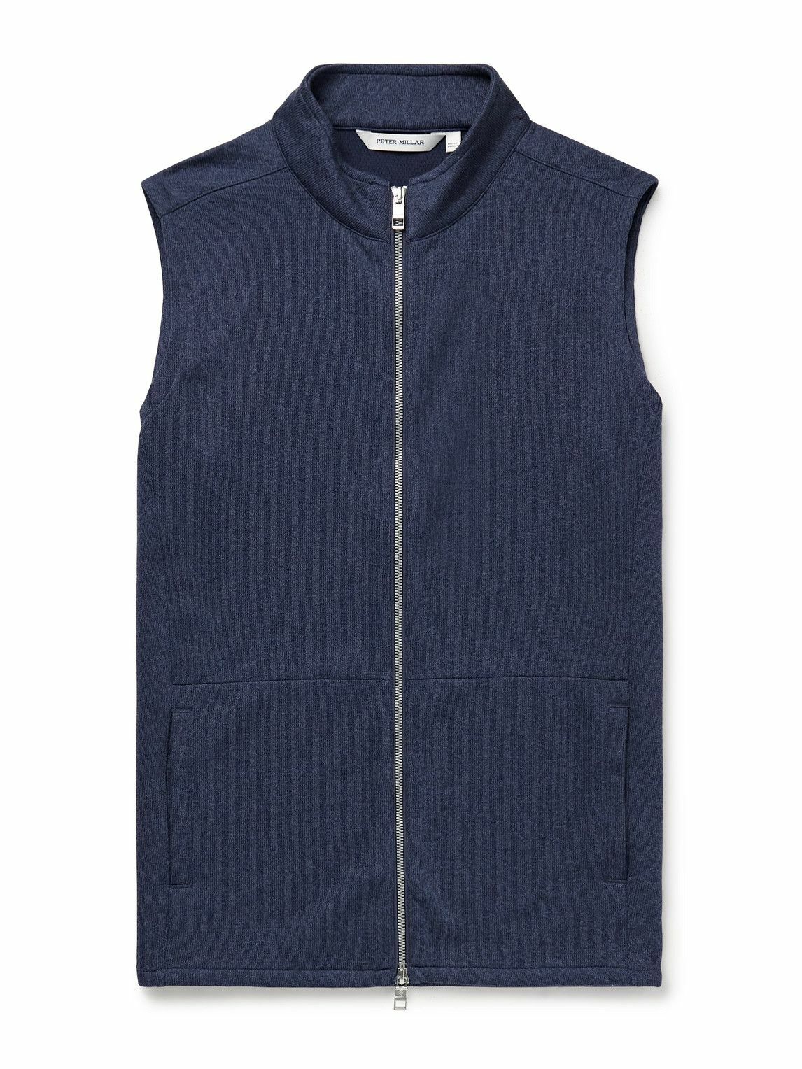 Peter Millar - Crown Stretch Recycled-Jersey Gilet - Blue