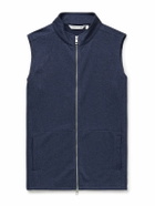 Peter Millar - Crown Stretch Recycled-Jersey Gilet - Blue