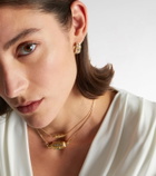Marie Lichtenberg Ecrou 18kt gold single hoop earring