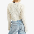 Acne Studios Women's Kitarsi Towel Cardigan in White