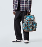 Gucci GG Canvas camouflage backpack