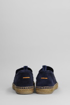 Castañer Nacho T-186 Espadrilles In Blue Suede