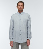 Our Legacy - Borrowed cotton and linen shirt