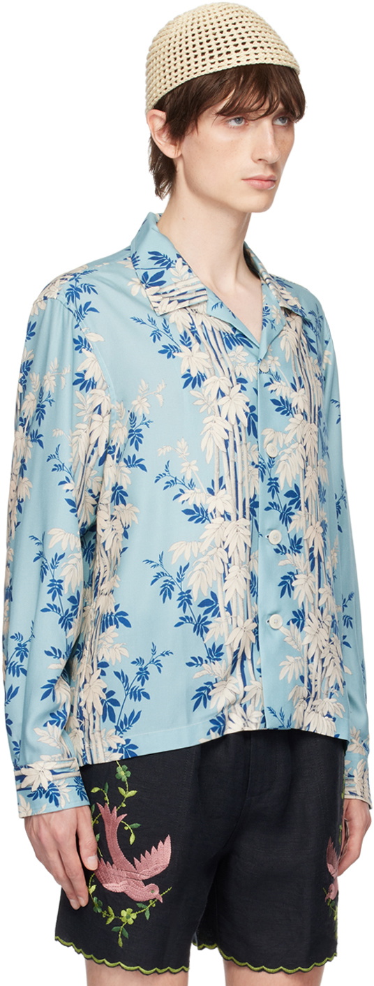トップス BODE Bamboo Forest Long Sleeve Shirt Bamboo Forest Long Sleeve Shirt – BODE