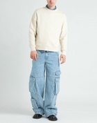 Gcds Mens Sweatshirt in Beige