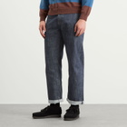Dubbleware Men's Straight Leg Selvedge Denim Jeans in Indigo