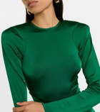 Victoria Beckham Gathered jersey gown