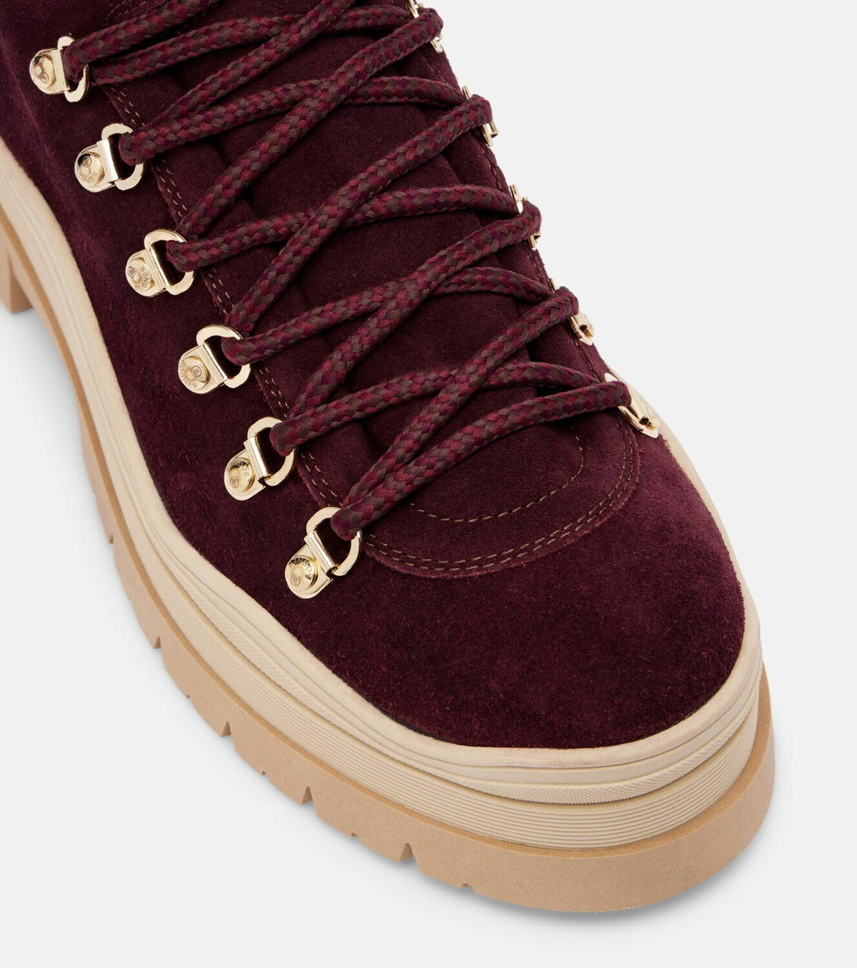 Bogner Arosa shearling-lined suede lace-up boots