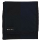 PS by Paul Smith Navy Check Chunky Trifold Wallet