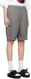 Undercoverism Gray Drawstring Shorts