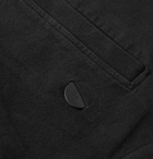 Folk - Fraction Panelled Washed Cotton-Canvas Jacket - Black