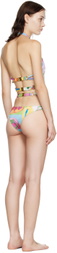 RoomSERVICE888 SSENSE Exclusive Multicolor Snuff Bottle One-Piece Swimsuit