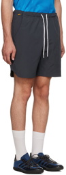 Dime Blue Polyester Shorts