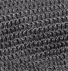 TOM FORD - 7cm Knitted Silk Tie - Gray