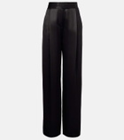 The Sei High-rise silk wide-leg pants