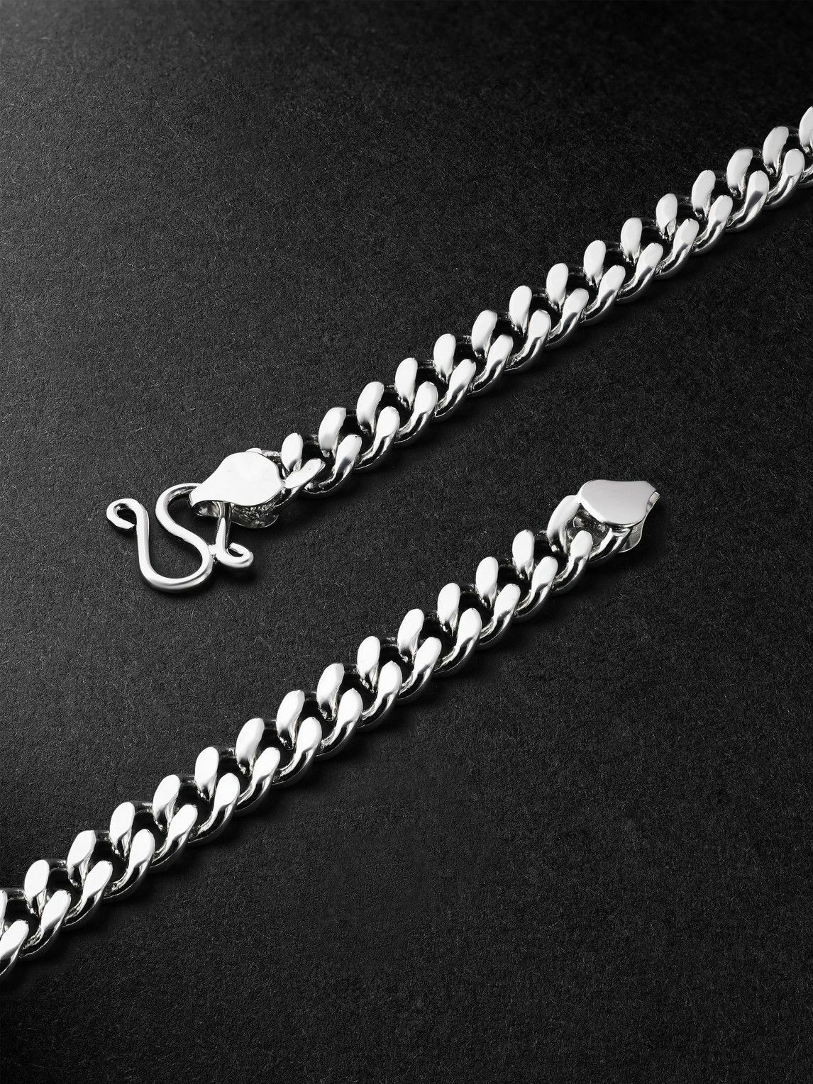 PATTARAPHAN - Thai Rhodium-Plated Sterling Silver Chain Necklace