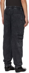 Isabel Marant Black Vanni Cargo Pants