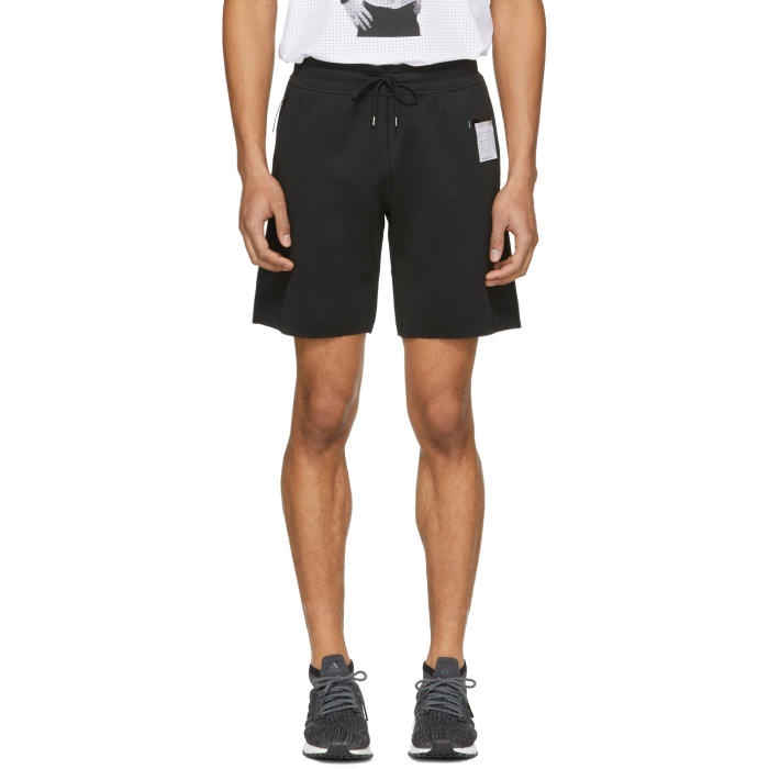 Photo: Satisfy Black Spacer Second Layer Shorts