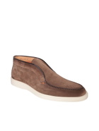 Santoni Detroit Brown Loafer
