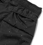 Satisfy - Trail Printed 2-In-1 Stretch-Jersey Running Shorts - Men - Black