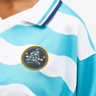 Botter x Reebok Football Top in Scuba Pop/White