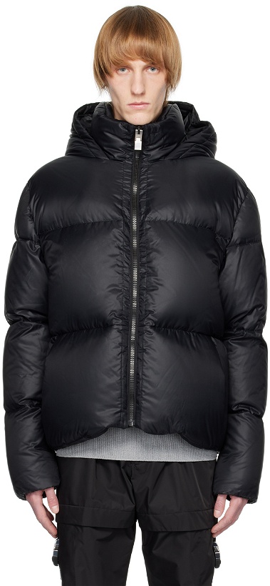 Photo: Givenchy Black Hooded Puffer Down Jacket