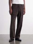 FrizmWORKS - Straight-Leg Cotton-Corduroy Trousers - Brown