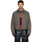 Dries Van Noten Brown Wool Jacket