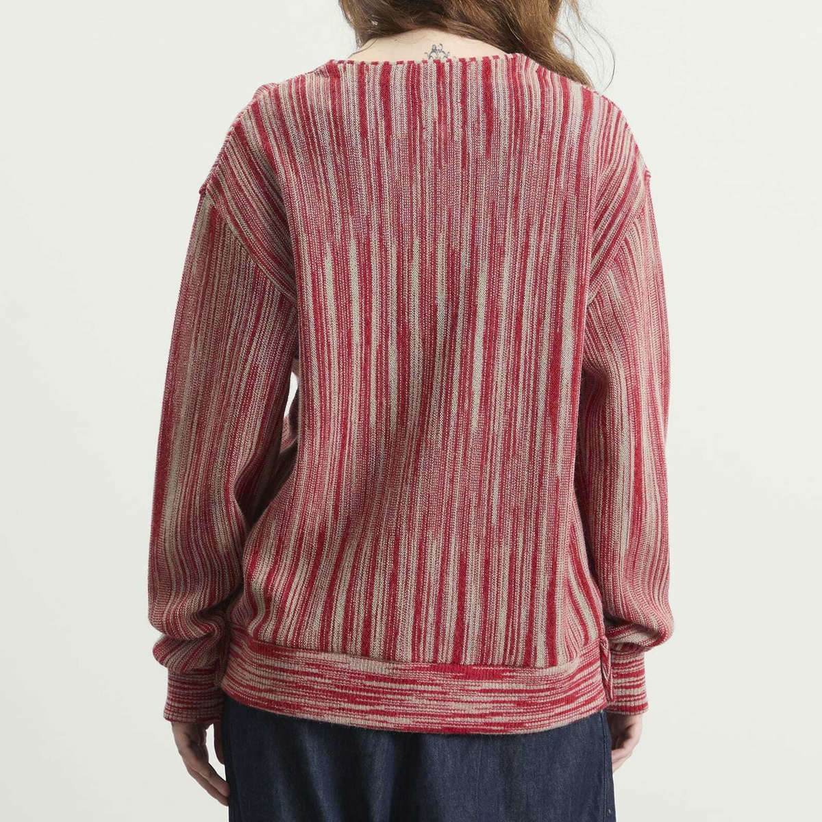 Needles Women's Knit Cardigan in Red