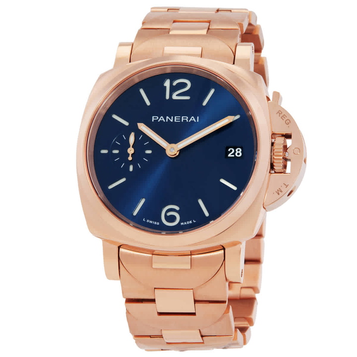 Photo: Panerai Luminor Due TuttoOro Goldtech Automatic Watch PAM01182