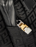 Givenchy - Logo-Embellished Leather-Trimmed Logo-Jacquard Backpack