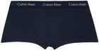 Calvin Klein Underwear Three-Pack Multicolor Low-Rise Boxers