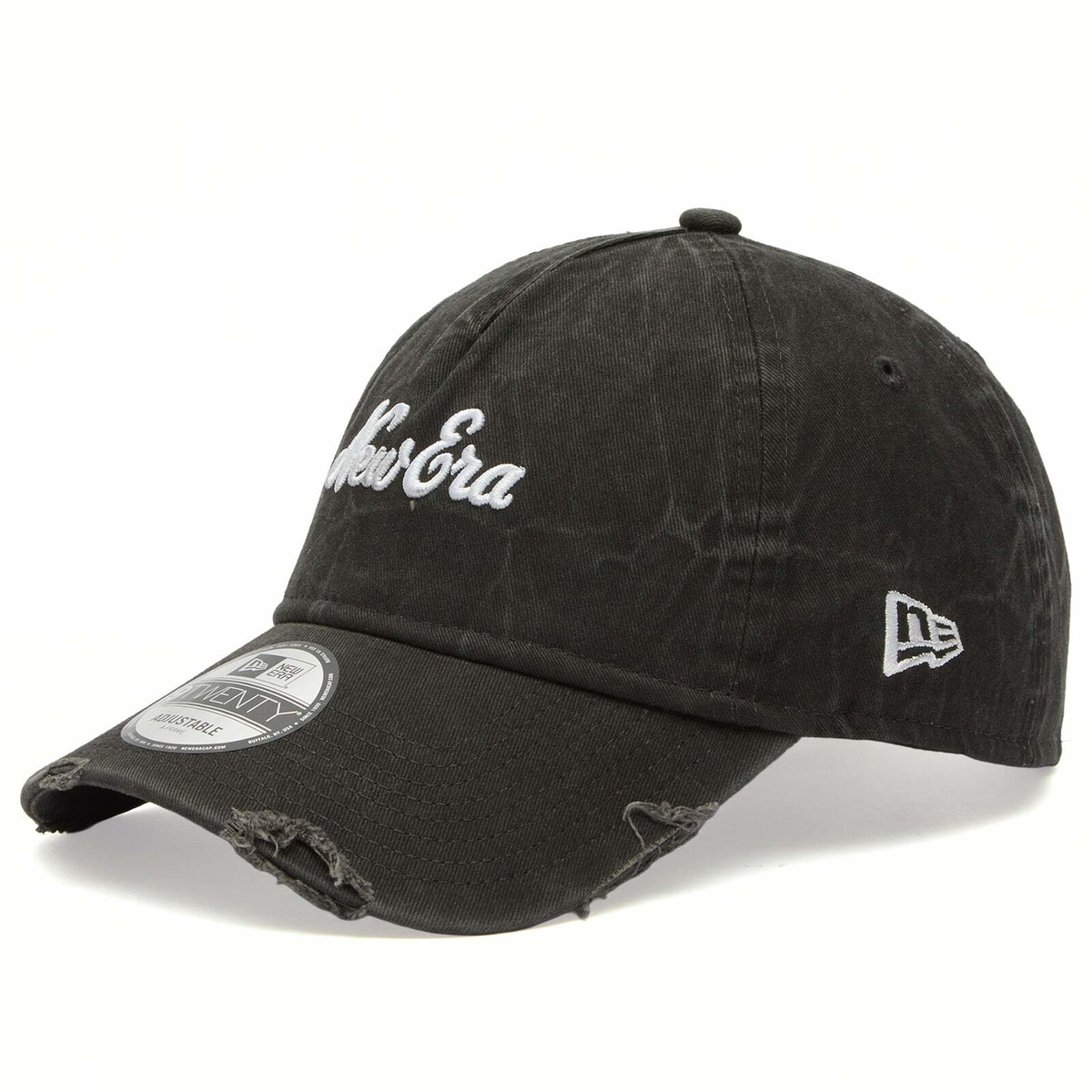 New Era Pigment Wash 9Twenty Cap in Black 