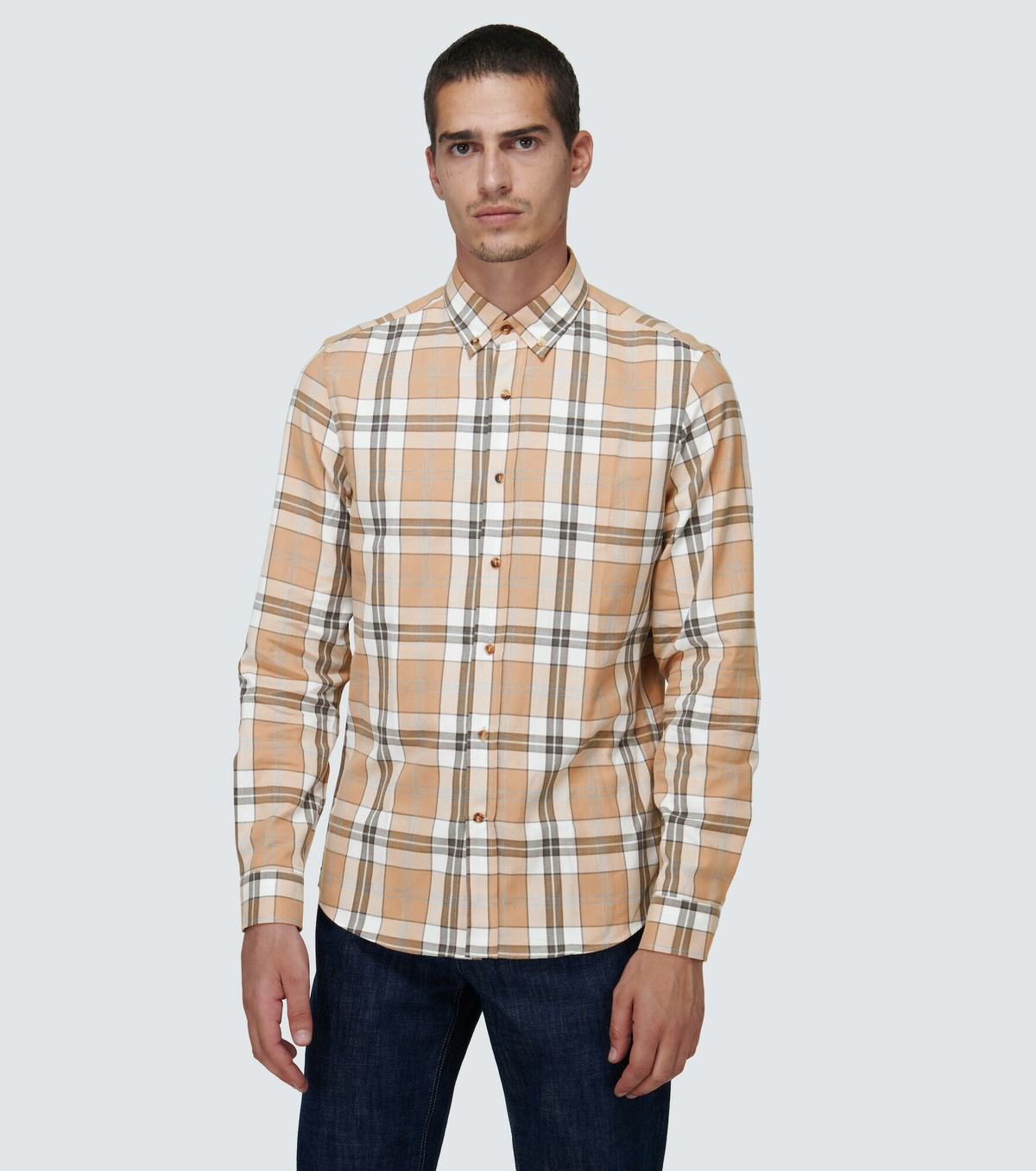 Brunello Cucinelli - Flannel checked shirt Brunello Cucinelli