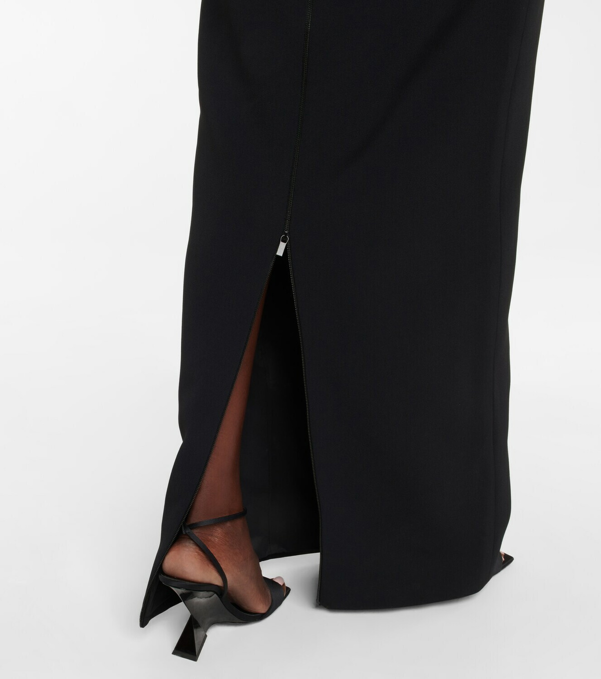 David Koma Lace corset gown