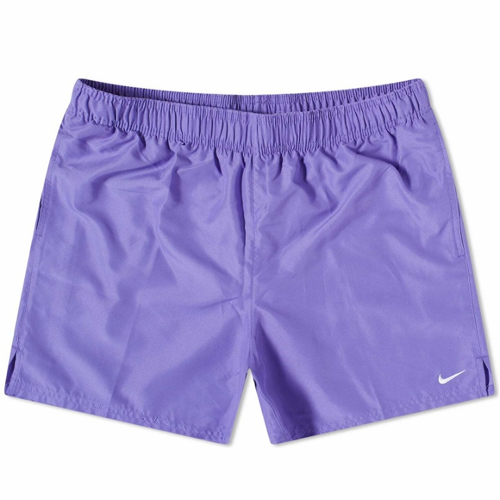 Photo: Nike Swim Men's Essential 5" Volley Short in Action Grape