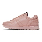 Band of Outsiders Pink Sergio Tacchini Edition Leather Sneakers
