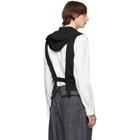 Yohji Yamamoto Black Hooded Vest