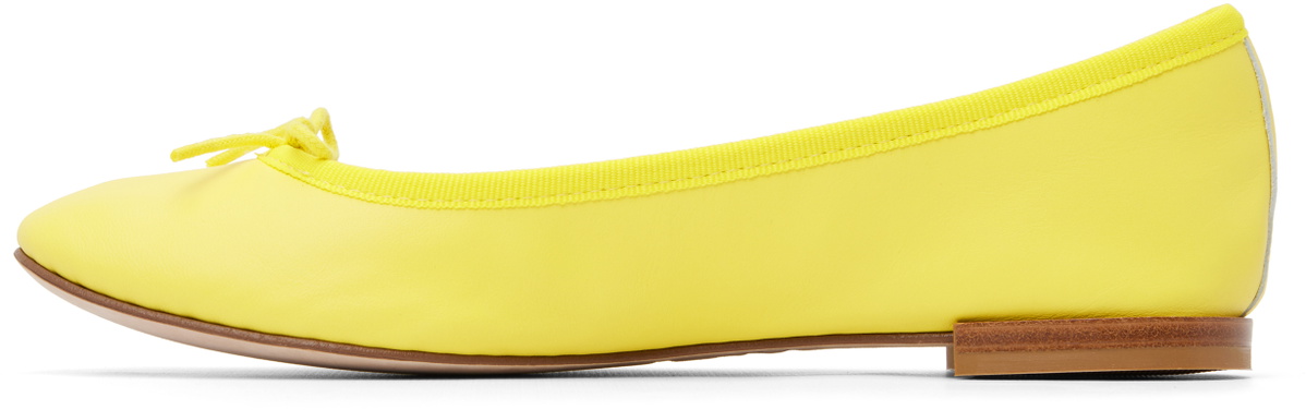 Repetto Yellow Cendrillon Ballerina Flats